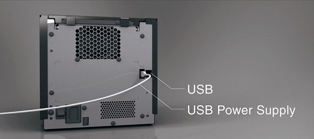 USB power supply interface